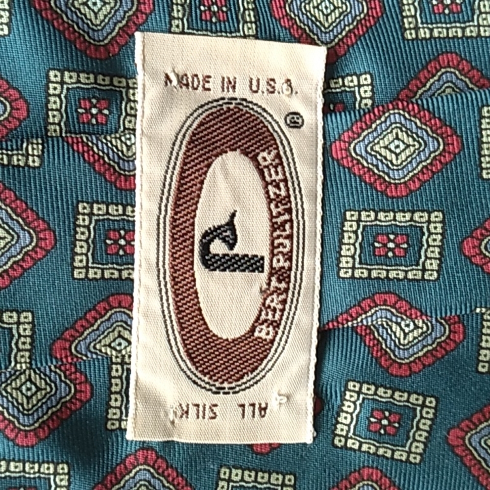Burt Pulitzer vintage Tie - Picture 8 of 8